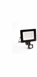 Ecolight LED reflektor s PIR pohybovým senzorem 20W 1800LM AC230V IP65 úhel vyzařování 120 neutrální bílá 4000K černá