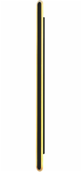 Candellux Venkovní nástěnná lampa STICK L-150 černá 45W opálové stínidlo IP65 21-35905