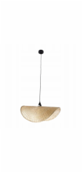 MAXlight Závěsná lampa Koshi P0498 1x60W E27 béžová/černá
