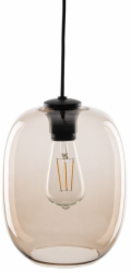 TK Lighting Závěsná lampa Elio 4338 1x15W E27 topaz/černá