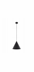 TKKRYWULT Závěsná lampa TK Lighting Cono 6630 1x15W E27 černá