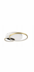 Lamkur Stropní svítidlo Benito 50973 31W LED 3000-6500K 4400 lm bílá/zlatá