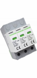 Noark Ex9UEP 111761 svodič přepětí typ I+II 1200V DC 3P pro neuzemněné fotovoltaické systémy, šedý