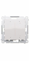 Kontakt-Simon RGBW páskový stmívač Simon 54 GO DESRGB1W.01/11 12-24 V [Wi-Fi] 288W (modul) IP20 bílá