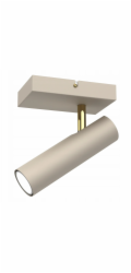 Luminex Axion 272 stropní bodová lampa 1x8W GU10 béžová/zlatá