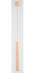Alfa Anaid 61161 závěsná lampa 1x40W GU10 dřevěná