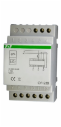 F&F Svodič přepětí D s trojitým odrušovacím filtrem 2P 1kV OP-230