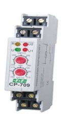 F&F Relé pro regulaci napětí 1fázové 1P 16A 150-210V/230-260V AC CP-709