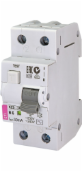 Eti-Polam Diferenciální jistič 2P 6A B 0,03A typ AC KZS-2M (002173101)