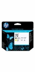 HP 72 Black matte + Yellow DJ Printhead, C9384A