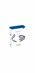 in-akustik Premium Y Subwoofer Kabel Cinch - 2x Cinch 3,0 m