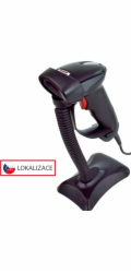 Virtuos laserová čtečka HT-900A, USB (emulace klávesnice/RS232), černá