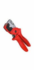 Knipex 90 10 185 Kleště na řezání trubek a hadic na rozvody stlačeného vzduchu z tuhé umělé hmoty vyztužené optickými vlákny 185 mm  90 10 185