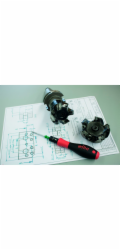 Wiha Drehmoment-Schraubendreher Set TorqueVario-S (schwarz/rot, 14-teilig, 0,8 - 5Nm)