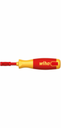 Wiha Schraubendreher mit Bit Magazin LiftUp electric (rot/gelb, 7-teilig)