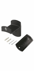 K&M 16312 Headphone Wall Mount black