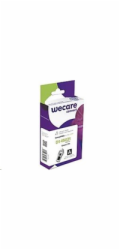 WECARE ARMOR páska pro DYMO S0720610, bílá/černá, 12mm x 7m