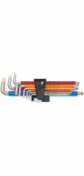 Wera 3950/9 Hex-Plus Multicolour Imperial Stainless 1