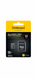 Intenso microSDHC           32GB Class 10 UHS-I U1 Performance