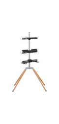 One for all Universal-TV-Ständer Quadpod (silber/schwarz)