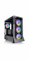 Thermaltake Ceres 500 TG ARGB (schwarz, Tempered Glass)