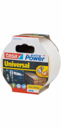 Tesa Extra Power Universal - White - zapevnění - řemeslo - označování - oprava - 10 m - 50 mm