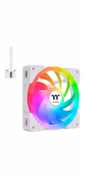 SWAFAN EX12 ARGB Sync PC Cooling Fan White TT Premium Edition, skříňový ventilátor