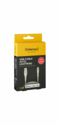 Intenso USB kabel A315L (bílý, USB-A na Lightning)