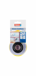 Tesa Silicone Tape 3m x 25mm Prem. Prof.Xtr.Cond.black 04600