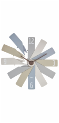 TFA Clock in the box  bunt Wanduhr
