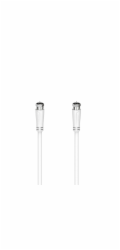 Hama SAT-Anschlusskabel 1,5m F-Stecker/F-St. weiß 90dB 205063