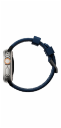 Nomad Nomad Rugged Strap, atlantic blue/black - AW Ultra 2/1 49mm 9/8/7 45mm/6/SE/5/4 44mm/3/2/1 42mm