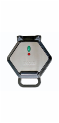 Unold Bubble Waffeleisen Bobby (edelstahl/schwarz, 700 Watt)