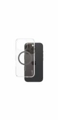 CARE by PanzerGlass Urban Combat - Zadní kryt pro mobilní telefon - kompatibilita s MagSafe - oleofóbní povrch, termoplastický polyuretan (TPU), polykarbonát (PC) - černá, průhledná - pro Apple iPhone