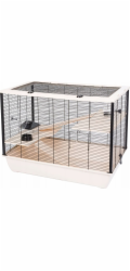 INTER-ZOO Hugo Wood beige - klec pro hlodavce - 78 x 48 x 58cm