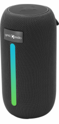 Gembird Nešiojama kolonele|Juodas|Přenosné/Bezdrátové|Bluetooth|SPK-BT-LED-07