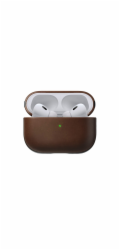 Nomad pouzdro Leather Case pro Apple Airpods Pro 2 - Brown