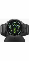 Spigen Rugged Armor Pro + stojánek, matně černý - Google Pixel Watch 4 45mm