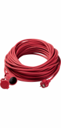 Prodlužovací kabel 25 m červený H05RR-F 3G1.5