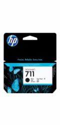 HP 711 Black DJ Ink Cart, 38 ml, CZ129A