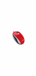 GENIUS myš DX-110, drátová, 1000 dpi, USB, červená