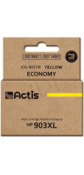 Actis KH-903YR ink (replacement for HP 903XL T6M11AE; Standard; 12 ml; yellow) - New Chip