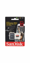 SanDisk micro SDXC karta 256GB Extreme PRO (200 MB/s Class 10, UHS-I U3 V30) + adaptér