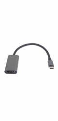 PremiumCord Převodník USB-C na HDMI, rozlišení 4K a FULL HD 1080p, kovové pouzdro