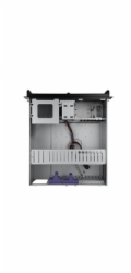 CHIEFTEC skříň Rackmount 4U ATX/mATX, UNC-409S-B, 400W PSF-400B, černá