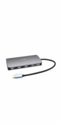 i-tec USB-C Metal Nano Dock HDMI/VGA with LAN + Power Delivery 100W + Charger 100W (bundle)