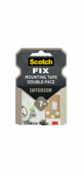 Scotch Fix Inter. Doppels. Klebeband 19mmx1,5m weiß
