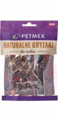 PETMEX Beef gullet strips - pamlsek pro kočky - 40g