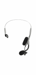 Sennheiser SH 335 Sluchátka s mikrofonem Kabel Přes hlavu Hovory/hudba Černá, Stříbrná