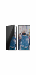PanzerGlass - Ochrana obrazovky pro mobilní telefon - ultra široký tvar - sklo - s bezpecnostním filtrem - pro Samsung Galaxy S25 Ultra